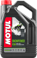 MOTUL 105888 Snowpower 2T Ester Engine Oil - 4 Ltr Case