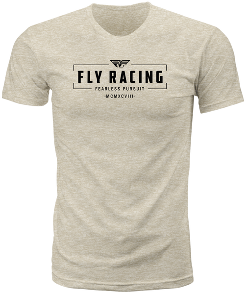 Fly Motto Tee Natural 2x