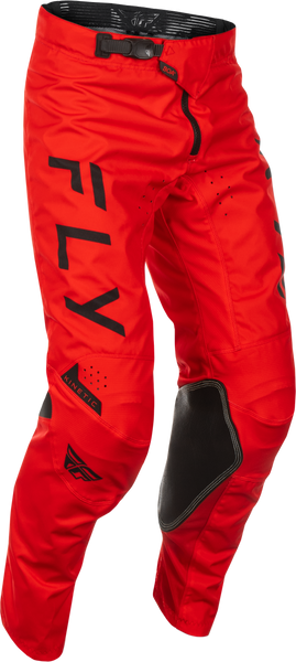 FLY RACING Kinetic Center Pants Red/Black Sz 36 - Ultimate Comfort and Performance