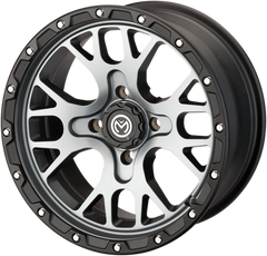 MOOSE UTILITY Wheel 545X - Front/Rear Gray - 14x7 - 4/136 - 4+3