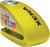 XENA XX6 Alarm Disc Lock - High Security with 120 dB Alarm (Yellow)