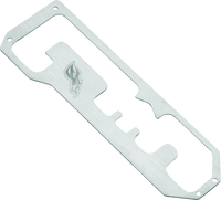 DragonFire Racing 19-25 Honda Talon Shifter Plate  - Stainless Steel
