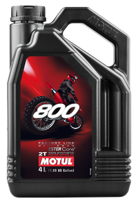 MOTUL 800 2T Pro Racing Premix 4 Liter - High Performance Synthetic Oil