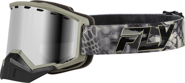 Focus Snow Goggle Se Kryptek W/ Silver Mirror/Smoke Lens