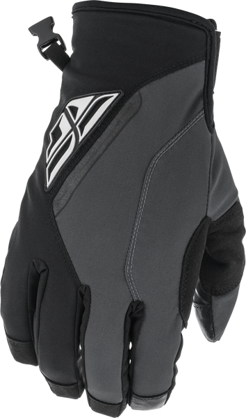 FLY RACING Youth Title Gloves Black/Grey - Part #371-05106