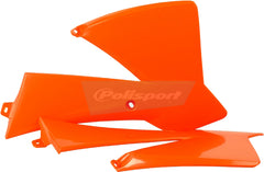 POLISPORT Radiator Shroud Orange - Part Number 8429500001