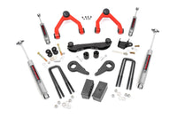 Rough Country | 2-3 Inch Lift Kit | Rear Blocks | Chevy/GMC 1500 Truck & SUV 4WD (1988-1999) | 16530RED