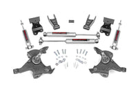 Rough Country | Lowering Kit | 2 Inch FR | 4 Inch RR | Chevy C1500/K1500 Truck 2WD (88-99) | 725.20