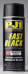 PJ1 Fast Black Wrinkle Texture Finish 12oz - Part Number 16-WKL