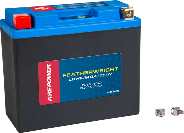 FIRE POWER HJT12B-FPP-B Featherweight Lithium Battery - 250 CCA 12V/60Wh