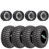 VALOR V06 BEADLOCKS ON AMS M1 EVIL TIRES