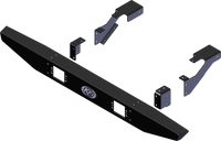 KFI 101440 Rear Bumper Pol - Durable Steel Construction