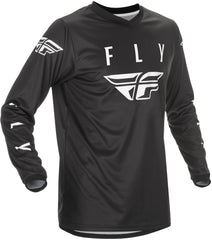 Fly Universal Jersey Black/White Md