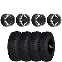 VALOR OFFROAD V06 GLOSS BLACK BEADLOCKS ON ITP COYOTE