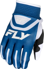 FLY RACING Youth F 16 Gloves Dark Blue/White 378-913YL