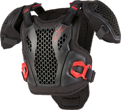 Alpinestars Bionic Action Youth Chest Protector Black/Red Large/X-Large 6740424-13-LXL