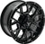 QuadBoss Barbwire 14X7 - 5+2 - 4/137 - Black Machined