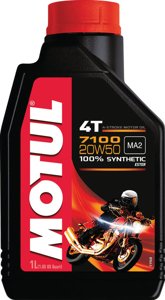 MOTUL 7100 Synthetic Oil 20W50 - 1 Liter