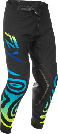 FLY RACING Evolution Dst Zen Pants Black/Blue/Hi Vis Sz 28 - Advanced Performance Gear