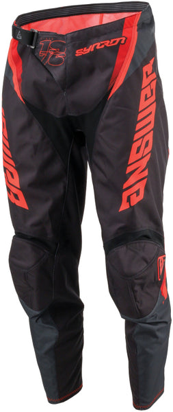 Answer 25 Syncron Envenom Pants Red/BlackYouth Size - 20