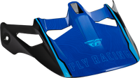 Werx R Helmet Visor Blue Carbon