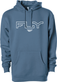 FLY RACING Fly Edge Hoodie Storm Blue 2x