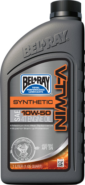 BEL-RAY V Twin Synthetic Engine Oil 10W-50 - Part #96915-BT1