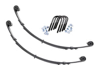 Rough Country | Front Leaf Springs | Military Wrap | 4" Lift| Pair | Jeep Wrangler YJ (87-95) | 8063Kit