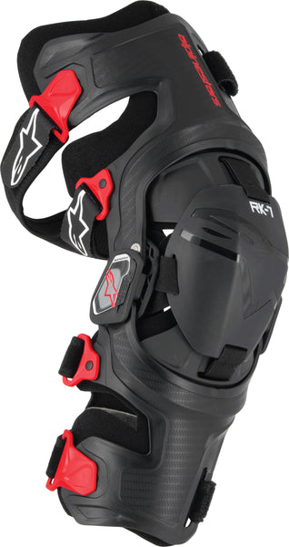 Alpinestars RK-7 Plasma Knee Brace Black/Red Large - Superior Knee Protection