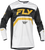 FLY RACING 378-055L Bicycle Jersey in White/Black/Gold - Large