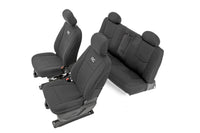 Rough Country | Seat Covers | FR 40/20/40 & Rear | Chevy/GMC 1500 (14-18 & Classic) | 91025