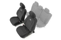 Rough Country | Seat Covers | Front | Double Cab | Toyota Tacoma 2WD/4WD (2016-2023) | 91030