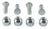 ALL BALLS Wheel Stud Kit 85-1003 - Complete Replacement Set