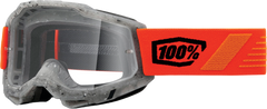 100-PERCENT Accuri 2 Goggle Schrute Clear Lens - Part Number 50013-00017