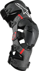 Alpinestars Supertech RK-10 Plasma Knee Brace Black/Red XL - Premium Knee Support