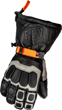 Glacier Gloves Black/Grey/Orange Sm