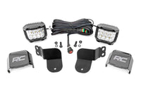 Rough Country | LED Light Kit | Cage Mount | 3" OSRAM | Wide Angle | Polaris General XP 4 1000  | 93023