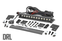 Rough Country | LED Light Kit | Bumper Mount | 12" Black Single Row | White DRL | Polaris Ranger XP 1000  | 93027