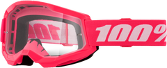 100% Strata 2 Goggle Pink Clear Lens - Part Number 50027-00017