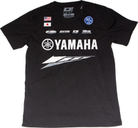 Yamaha Factory T Shirt Black Lg