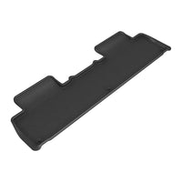 3D MAXpider 22-23 Rivian R1S Kagu 2nd Row Floormats - Black