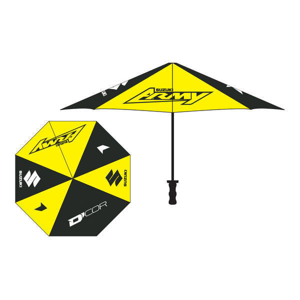 D-COR 81-104-1 Suzuki Umbrella in Yellow/Black