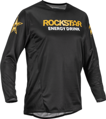 Kinetic Rockstar Jersey Black/Gold Lg