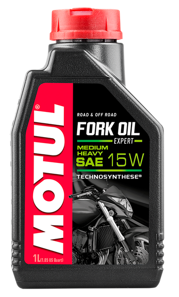 MOTUL Fork Oil Expert 15W 1L - Premium Semi-Synthetic Fork Oil