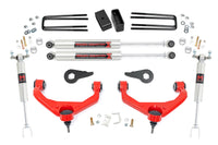 Rough Country | 3.5 Inch Lift Kit | M1 | w/ Overloads | Chevy/GMC 2500HD/3500HD (11-19) | 97540RED