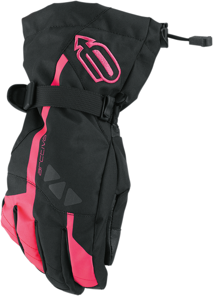 ARCTIVA Women's Pivot Gloves - Black/Pink - Part Number 3341-0410