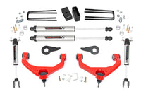 Rough Country | 3.5 Inch Lift Kit | V2 | w/ Overloads | Chevy/GMC 2500HD/3500HD (11-19) | 97570RED