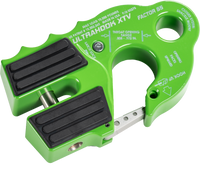 FACTOR 55 Ultrahook Xtv Winch Shackle Mount - Lime Green (Part Number: 00275-08)