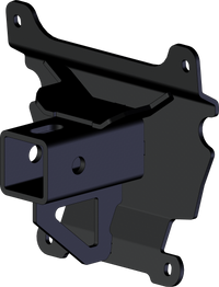 KFI 101815 2 In. Receiver Pole - Durable Powder Coated Steel