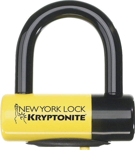 Kryptonite 998457 New York Disc Lock in Black/Yellow